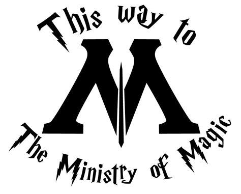 Ministry of magic sign